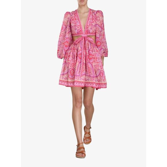 ZIMMERMANN Dress Woman Pink Dresses - Picture 2 of 3